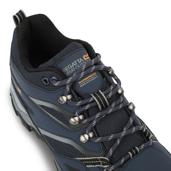 Regatta Men’s Holcombe III Low Waterproof Walking Shoes - Borderland Muff