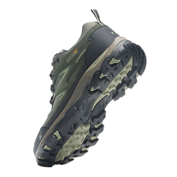 Regatta Men’s Holcombe III Low Waterproof Walking Shoes - Borderland Muff
