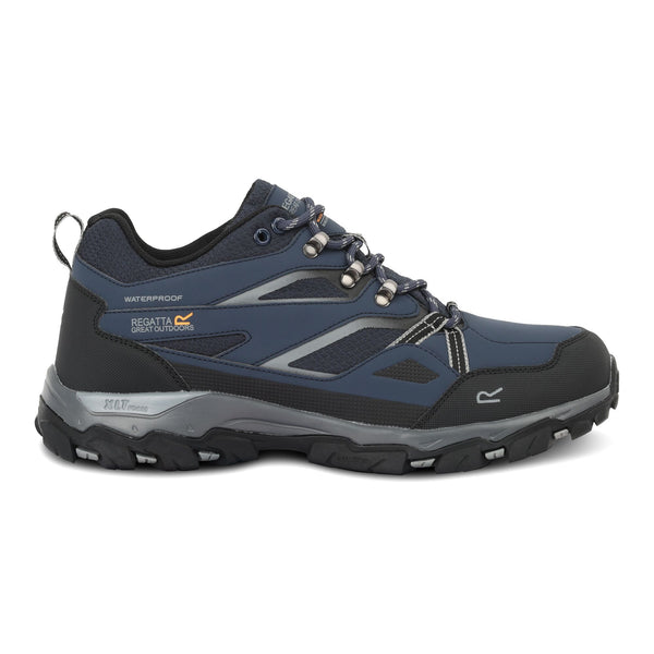 Regatta Men’s Holcombe III Low Waterproof Walking Shoes - Borderland Muff