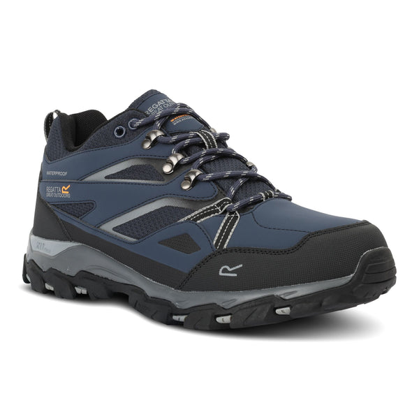 Regatta Men’s Holcombe III Low Waterproof Walking Shoes - Borderland Muff