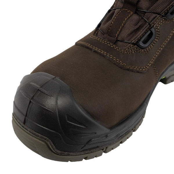 Apache Churchill FITGO Composite Toe S7S Waterproof Safety Boot – Brown & Black - Borderland Muff