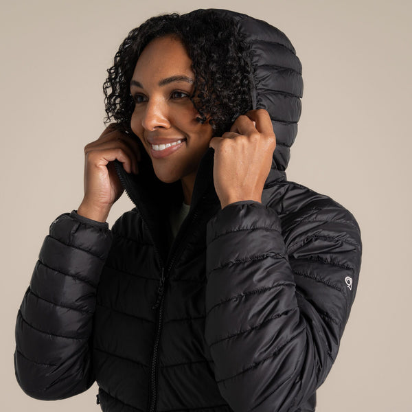 Craghoppers Women’s Compresslite IX Hooded Insulating Jacket - Borderland Muff