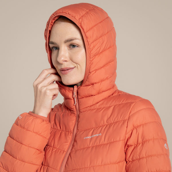 Craghoppers Women’s Compresslite IX Hooded Insulating Jacket - Borderland Muff