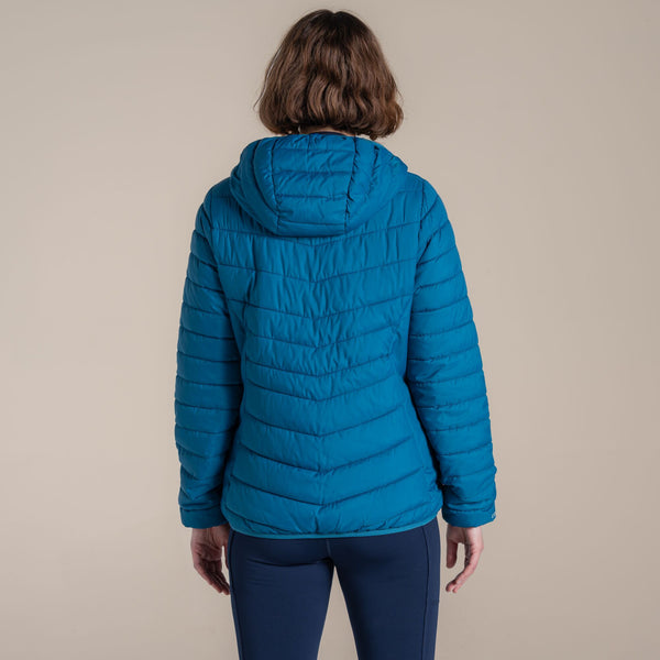 Craghoppers Women’s Compresslite IX Hooded Insulating Jacket - Borderland Muff