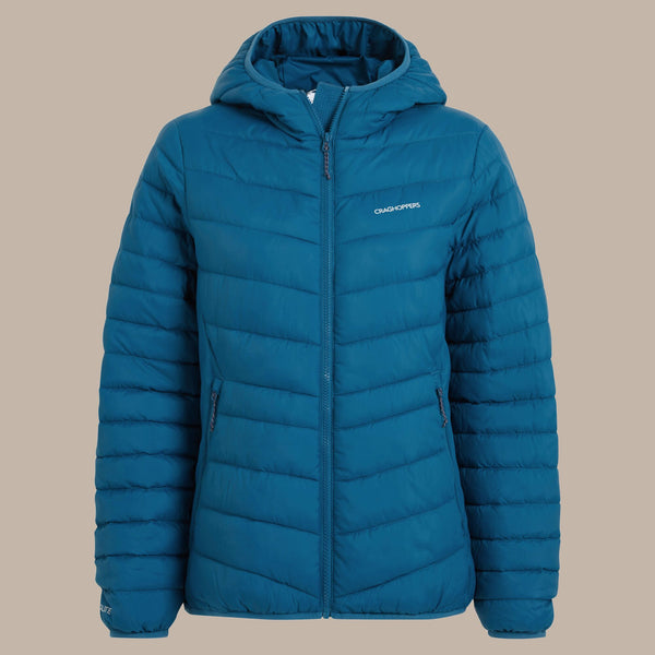 Craghoppers Women’s Compresslite IX Hooded Insulating Jacket - Borderland Muff