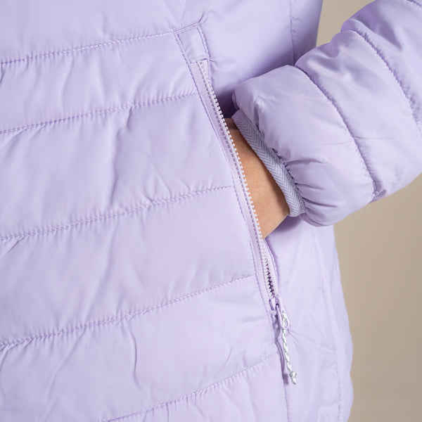 Craghoppers Women’s Compresslite IX Hooded Insulating Jacket - Borderland Muff