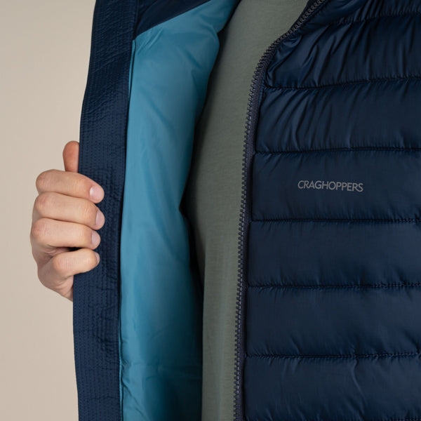 Craghoppers Men’s Compresslite IX Hooded Insulating Jacket - Borderland Muff