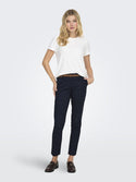 JDY Chicago Women’s Belted Chino Trousers - Borderland Muff