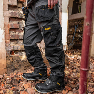 DeWalt Albany Slim Fit Pro-Stretch Work Trousers - Borderland Muff