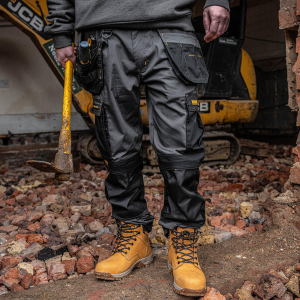 DeWalt Albany Slim Fit Pro-Stretch Work Trousers - Borderland Muff