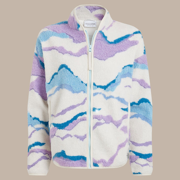 Craghoppers Women’s Catalina Full Zip Fleece | Patterned Fleece Jacket - Borderland Muff