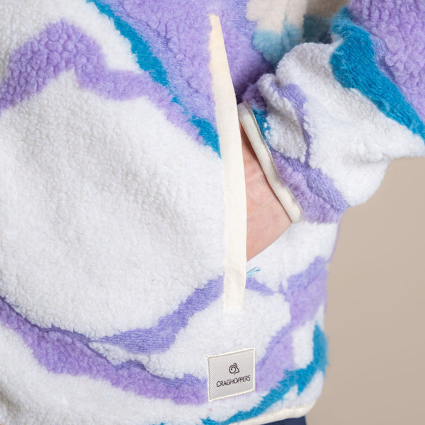 Craghoppers Women’s Catalina Full Zip Fleece | Patterned Fleece Jacket - Borderland Muff