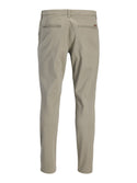 Jack & Jones JPSTMARCO BOWIE Slim Fit Chinos – Vetiver Green | Organic & Recycled Cotton - Borderland Muff