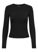 ONLY Riley Long Sleeve Tight Fit Top | Women’s Organic Cotton - Borderland Muff