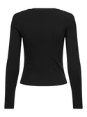 ONLY Riley Long Sleeve Tight Fit Top | Women’s Organic Cotton - Borderland Muff