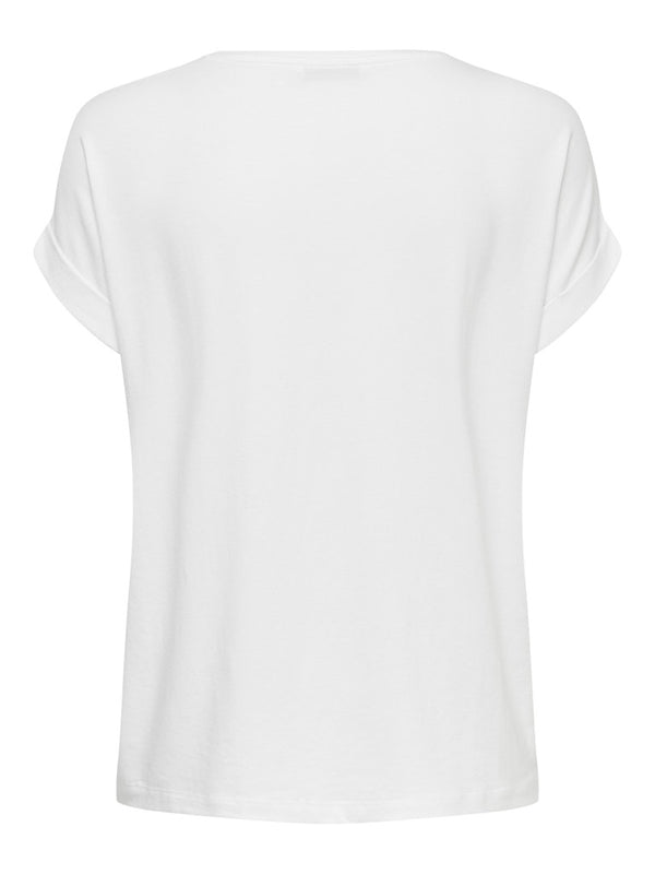 ONLY Moster Short Sleeve Top | Women’s Regular Fit O-Neck - Borderland Muff