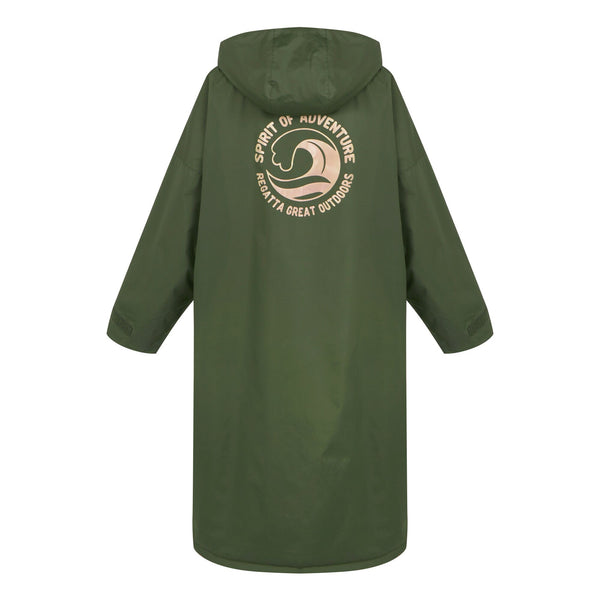 Regatta Adult Waterproof Changing Robe | Warm & Windproof - Borderland Muff
