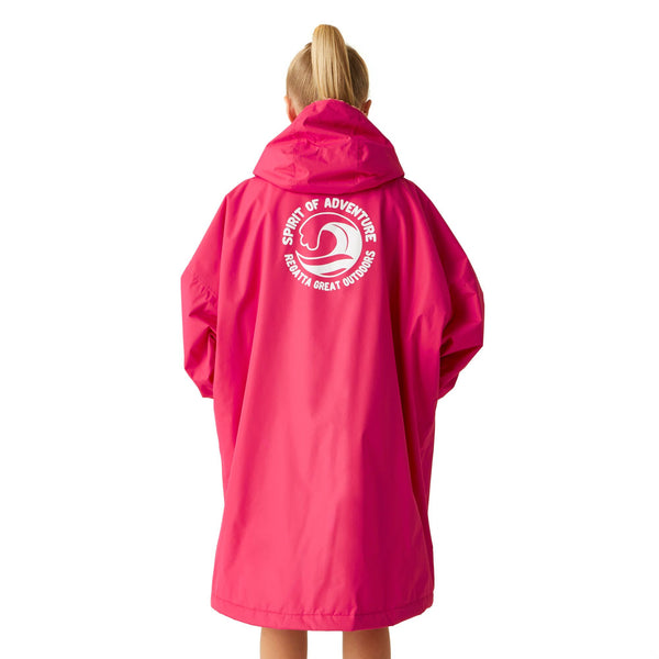 Regatta Junior Waterproof Changing Robe | Warm & Windproof - Borderland Muff