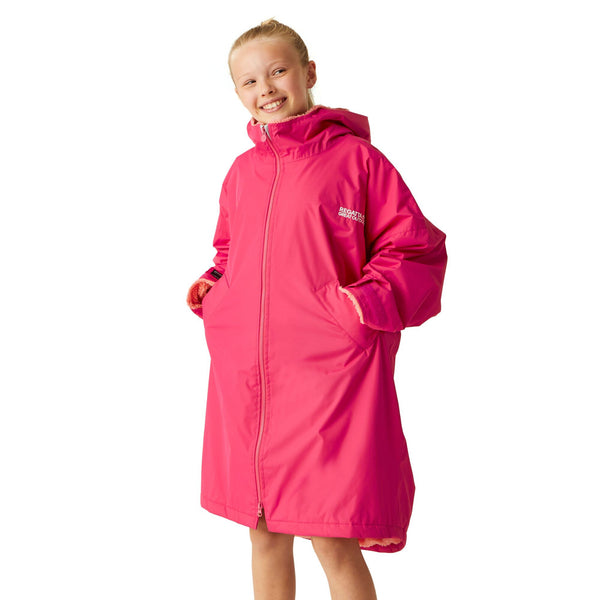 Regatta Junior Waterproof Changing Robe | Warm & Windproof - Borderland Muff