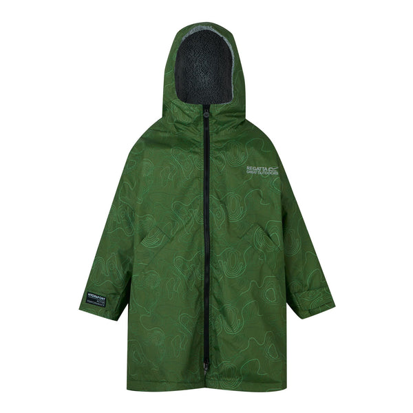 Regatta Junior Waterproof Changing Robe | Warm & Windproof - Borderland Muff