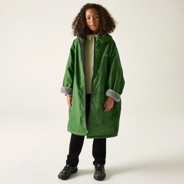 Regatta Junior Waterproof Changing Robe | Warm & Windproof - Borderland Muff