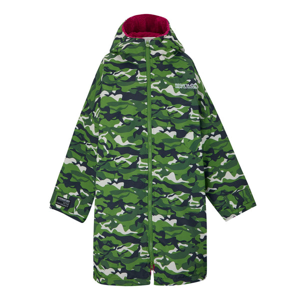 Regatta Junior Waterproof Changing Robe | Warm & Windproof - Borderland Muff