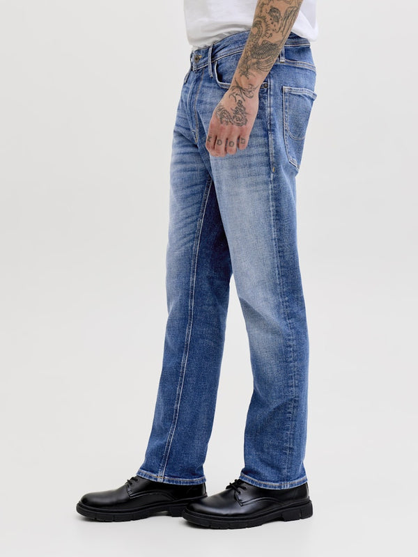 Jack & Jones Clark 478 Regular Fit Jeans | Blue Denim Mens - Borderland Muff