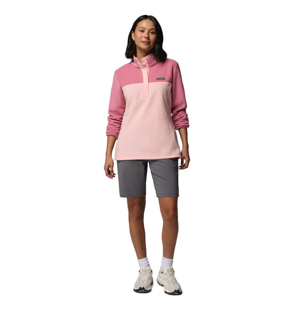Columbia Benton Springs 1/2 Snap Pullover II Ladies Fleece - Borderland Muff