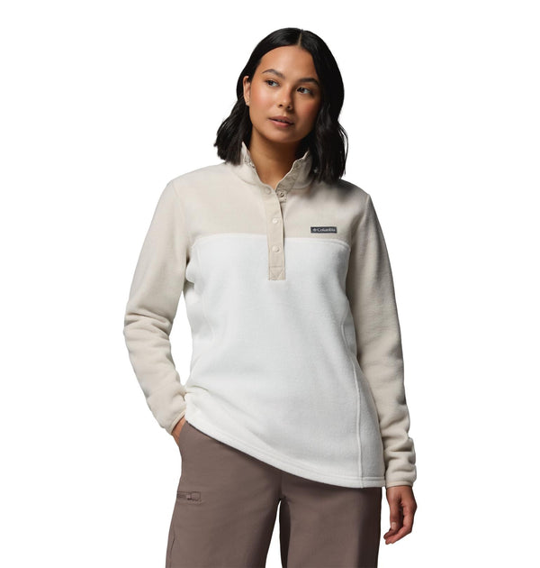 Columbia Benton Springs 1/2 Snap Pullover II Ladies Fleece - Borderland Muff