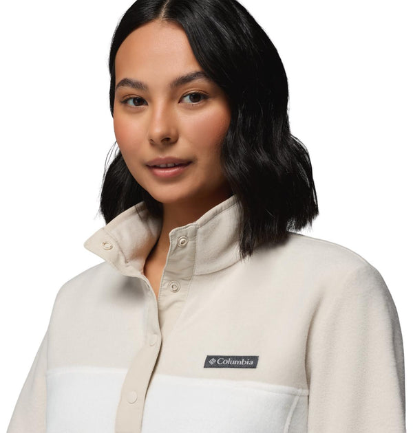 Columbia Benton Springs 1/2 Snap Pullover II Ladies Fleece - Borderland Muff