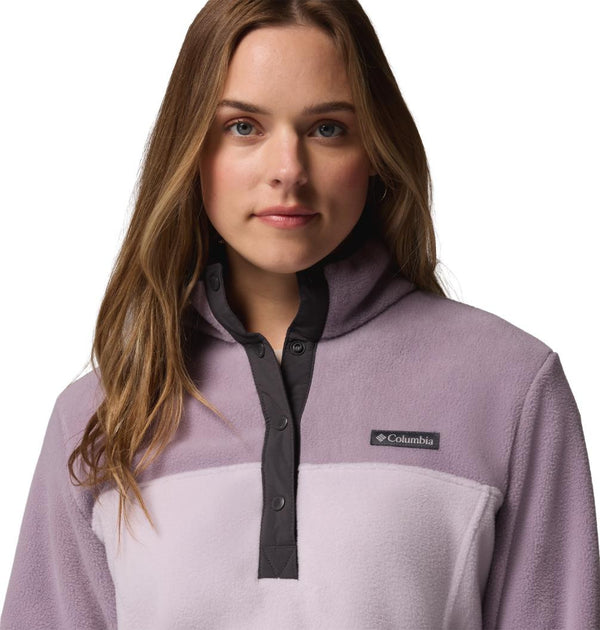Columbia Benton Springs 1/2 Snap Pullover II Ladies Fleece - Borderland Muff