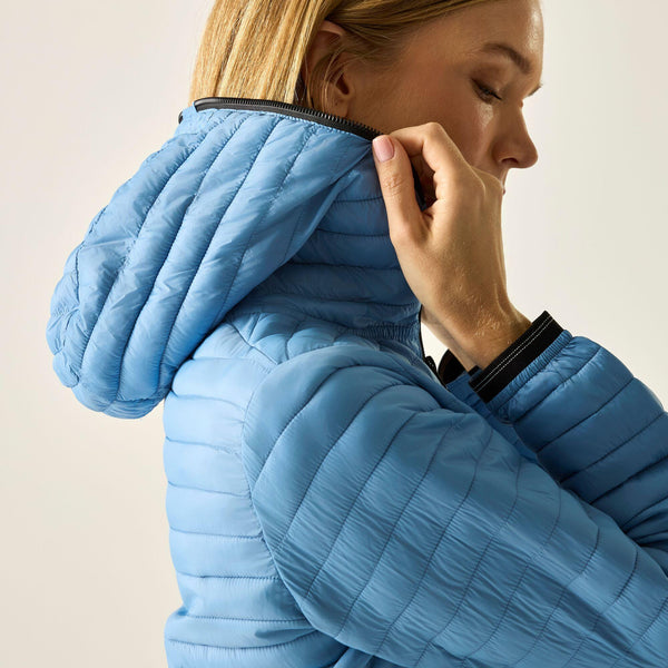 Regatta Womens Rigain Quilted Jacket Lightweight Insulated Coat - Borderland Muff