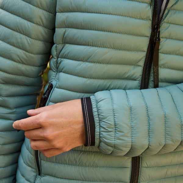 Regatta Womens Rigain Quilted Jacket Lightweight Insulated Coat - Borderland Muff