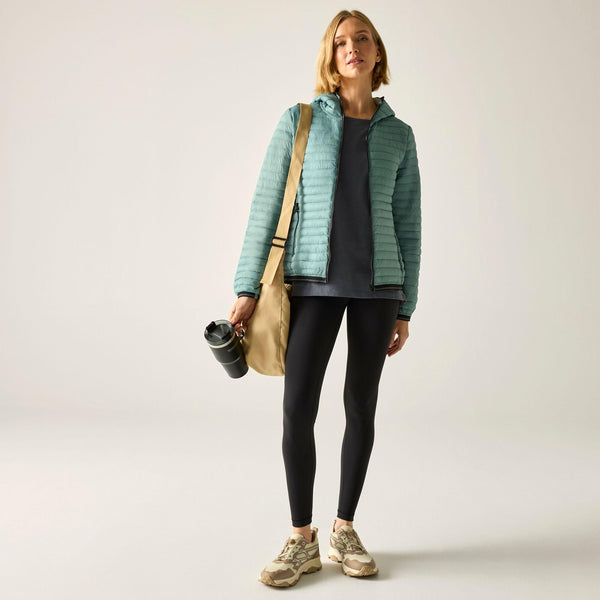 Regatta Womens Rigain Quilted Jacket Lightweight Insulated Coat - Borderland Muff