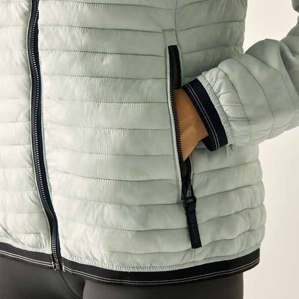 Regatta Womens Rigain Quilted Jacket Lightweight Insulated Coat - Borderland Muff