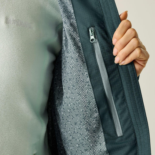 Regatta Hamara IV Women’s Waterproof Jacket | Breathable Rain Jacket Ireland - Borderland Muff