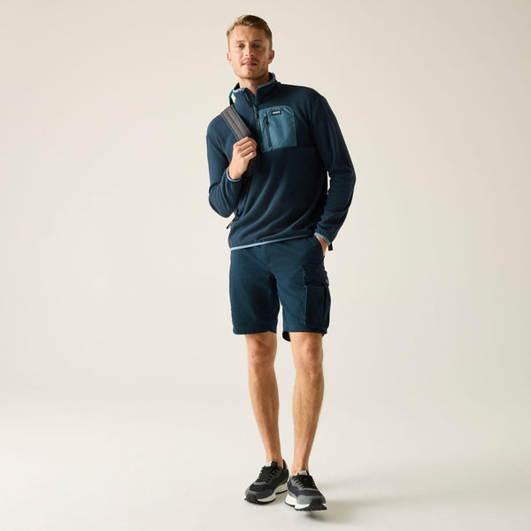 Regatta Frankie Men’s Half Zip Fleece | Warm Microfleece Ireland - Borderland Muff
