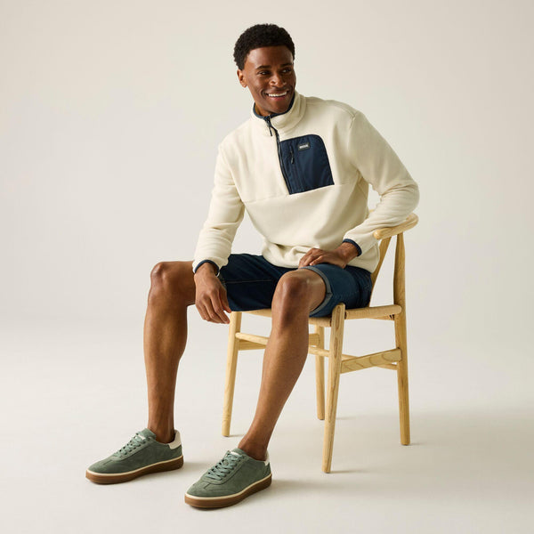 Regatta Frankie Men’s Half Zip Fleece | Warm Microfleece Ireland - Borderland Muff