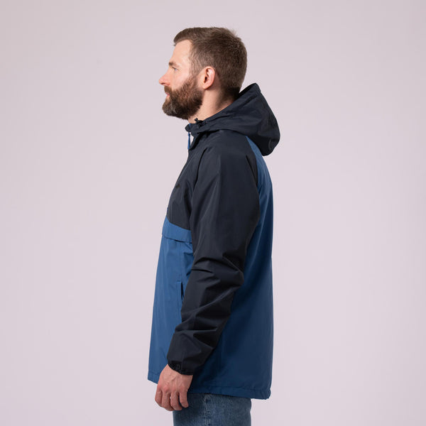 Mac in a Sac Mens Nomad Langed Packable Waterproof Jacket | Lightweight Pullover Rain Jacket Ireland - Borderland Muff