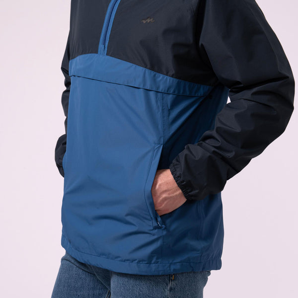 Mac in a Sac Mens Nomad Langed Packable Waterproof Jacket | Lightweight Pullover Rain Jacket Ireland - Borderland Muff