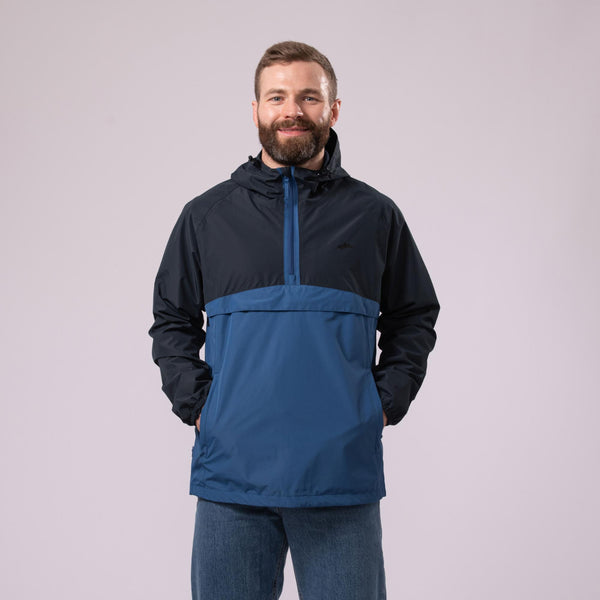 Mac in a Sac Mens Nomad Langed Packable Waterproof Jacket | Lightweight Pullover Rain Jacket Ireland - Borderland Muff
