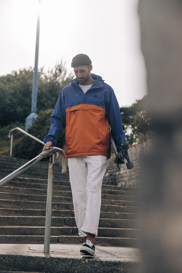 Mac in a Sac Mens Nomad Langed Packable Waterproof Jacket | Lightweight Pullover Rain Jacket Ireland - Borderland Muff