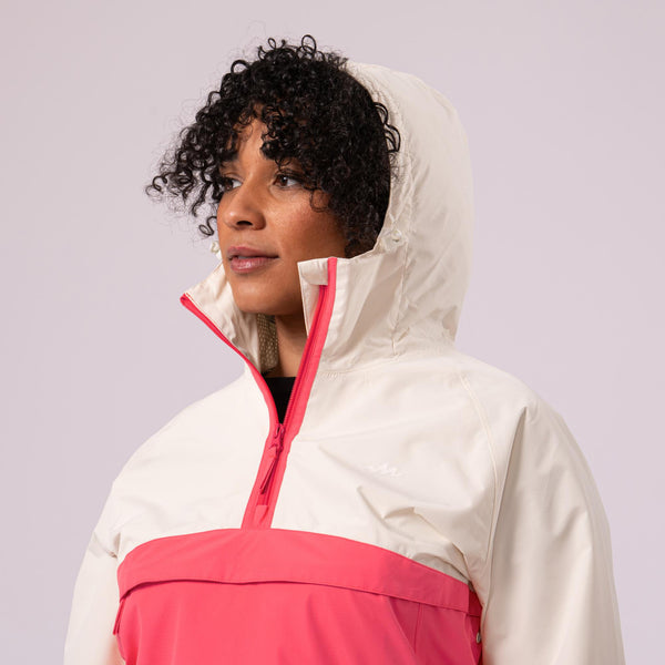 Mac in a Sac Womens Nomad Lined Packable Waterproof Jacket | Lightweight Pullover Rain Jacket Ireland - Borderland Muff