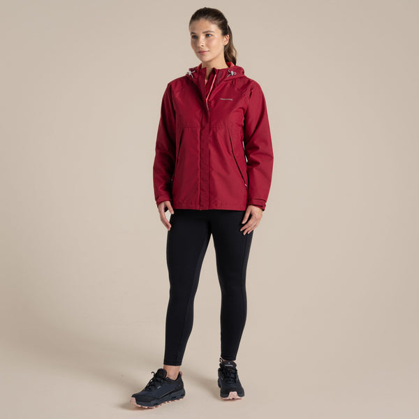 Craghoppers Ladies Ossus Waterproof Jacket | 20,000mm Breathable Shell Ireland - Borderland Muff