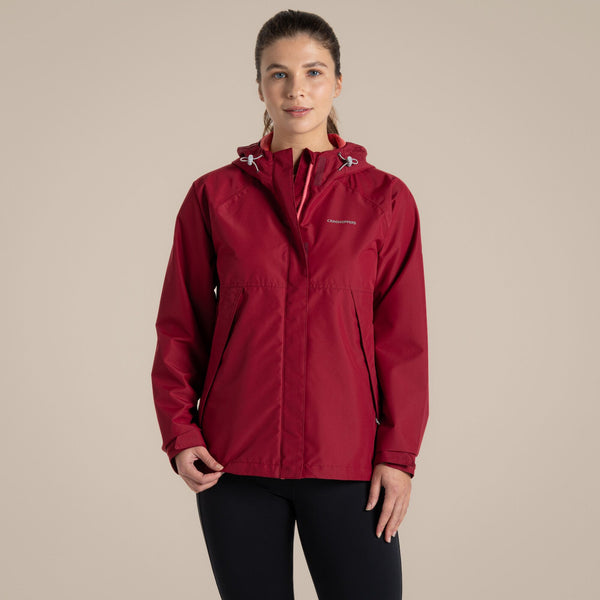 Craghoppers Ladies Ossus Waterproof Jacket | 20,000mm Breathable Shell Ireland - Borderland Muff