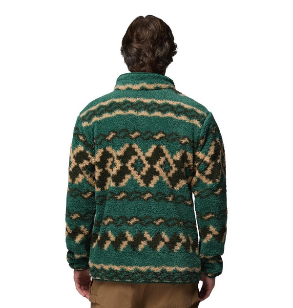 Columbia Mens Rugged Ridge High Pile Half Zip Fleece - Borderland Muff