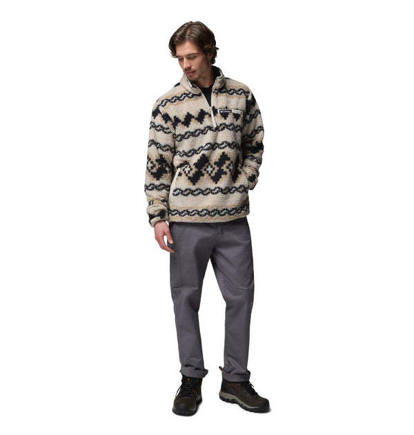 Columbia Mens Rugged Ridge High Pile Half Zip Fleece - Borderland Muff