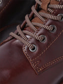 Jack & Jones Tanner Leather Boots Brandy Brown | Men’s Boots Ireland - Borderland Muff