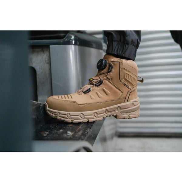 Apache Stonehenge FITGO S7 Safety Boots | Waterproof Work Boots Ireland - Borderland Muff
