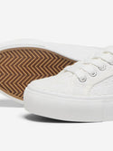 Only ONLNOOMI Platform Sneakers White | Women’s Trainers Ireland - Borderland Muff